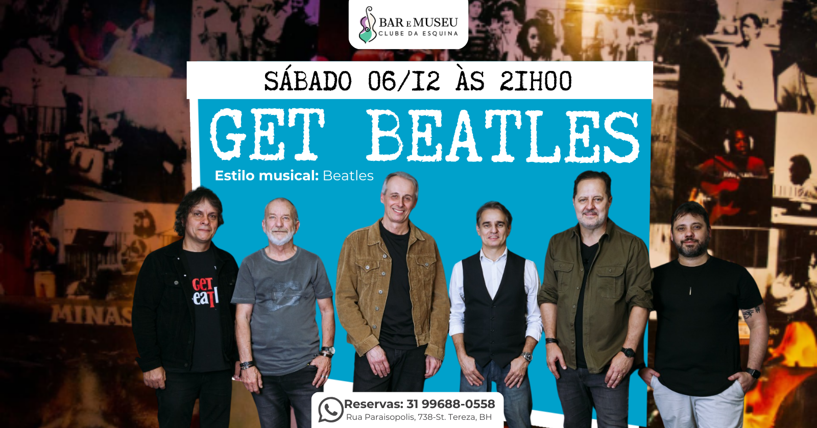 Agenda de Shows 3 Lennon: O Mito, A Música, A Mensagem.