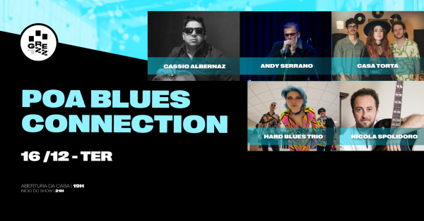 Imagem do evento POA BLUES CONNECTION - Entrada Franca