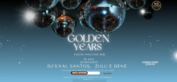 Imagem do evento Golden Years