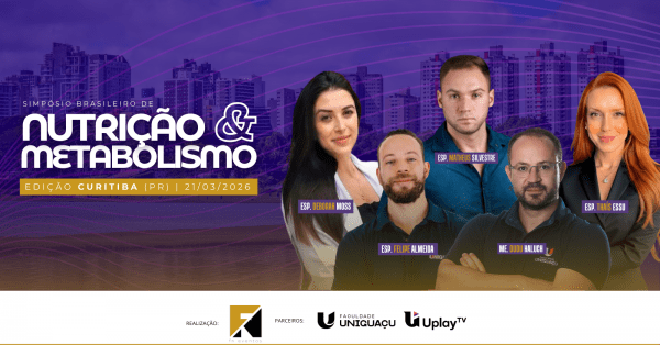 Imagem do evento SIMPÓSIO BRASILEIRO DE NUTRIÇÃO E METABOLISMO 2026  EDIÇÃO CURITIBA