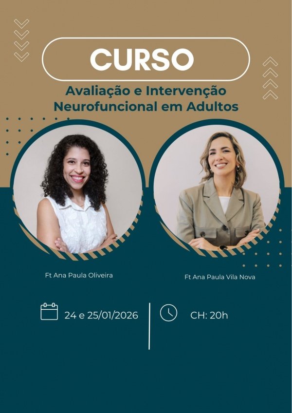 Imagem do evento Avaliação e intervenção neurofuncional em adultos