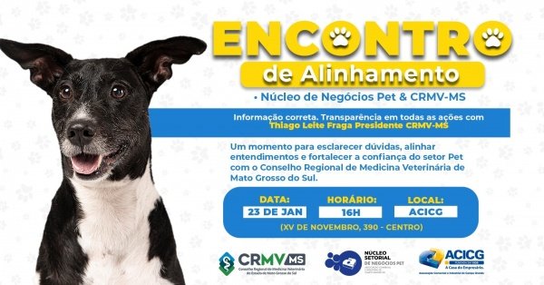 Imagem do evento Encontro de alinhamento - Núcleo de Negócios Pet e CRMV