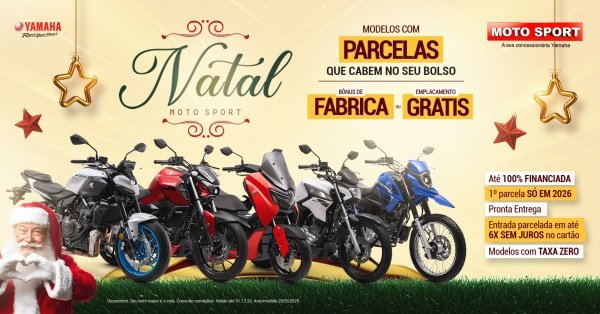 Imagem do evento Natal Moto Sport Yamaha 2025 - Santo Ângelo/RS