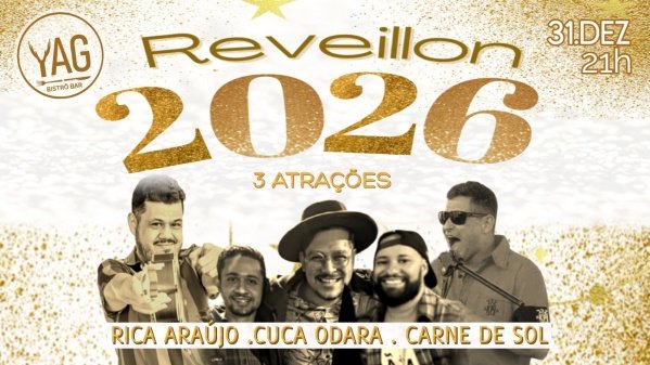 Imagem do evento Reveillon Yag Bistro Bar