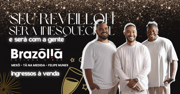 Imagem do evento Réveillon Brazólia - Pagode, Sertanejo, Funk e uma virada de ano incrível! (31/12)