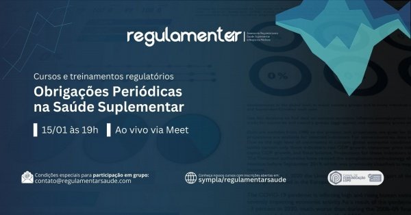 Imagem do evento Obrigações Periódicas na Saúde Suplementar