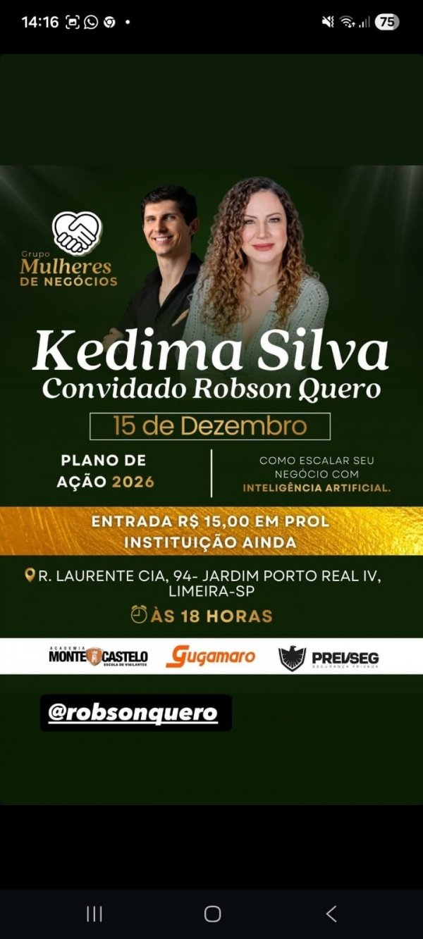 Imagem do evento Grupo Mulheres de Negócios