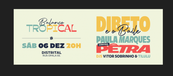 Imagem do evento Balanço Tropical