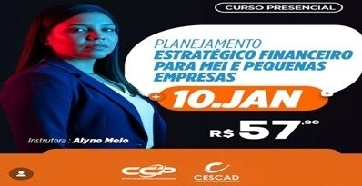 Imagem do evento CESCAD CURSOS EMPRESARIAIS