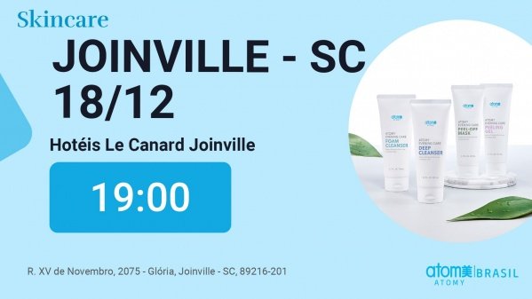 Imagem do evento Skincare com produtos Coreanos - Joinville / SC