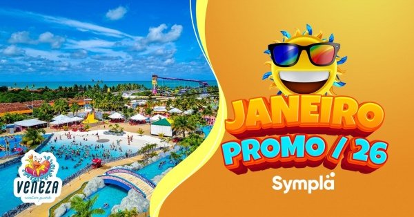 Imagem do evento VENEZA WATER PARK - 2° Lote PROMO JANEIRO/26