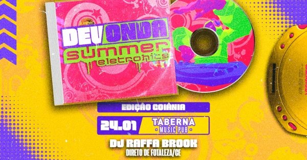 Imagem do evento Deu Onda Summer Eletrohits - Edição Goiânia