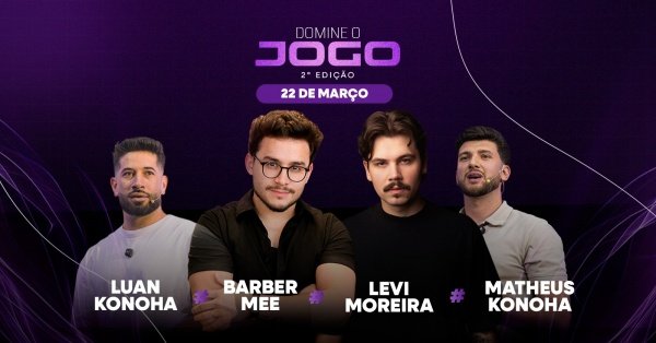 Imagem do evento Domine o Jogo | 2ª Edição | Do corte e barba ao negócio de sucesso