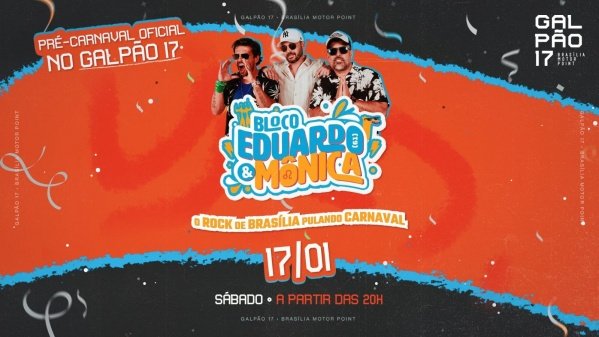 Imagem do evento Pré-Carnaval Oficial 2026 - Galpão 17