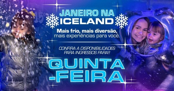 Imagem do evento ICELAND TERRA DE GELO (15/01/2026) 