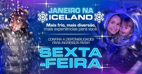 Imagem do evento ICELAND TERRA DE GELO (23/01/2026)  