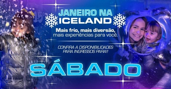 Imagem do evento ICELAND TERRA DE GELO (24/01/2026)