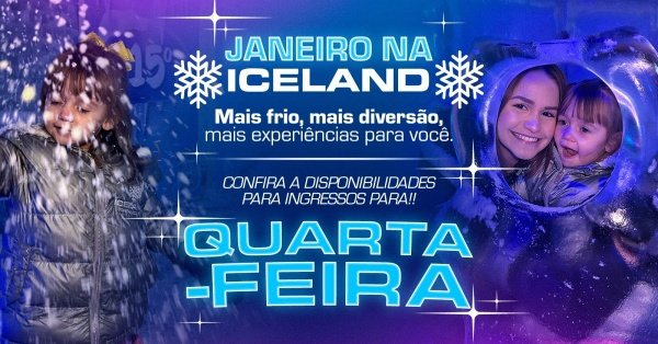 Imagem do evento ICELAND TERRA DE GELO (28/01/2026)
