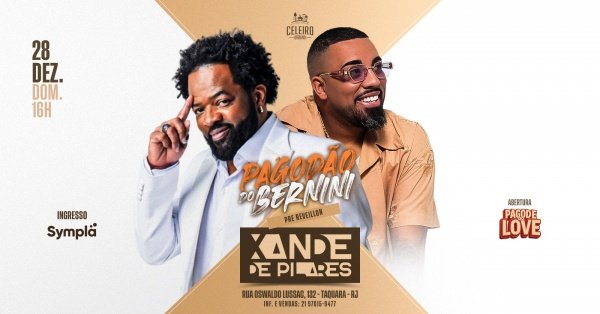 Imagem do evento PAGODÃO DO BERNINI EDIÇÃO PRÉ-REVEILLÓN