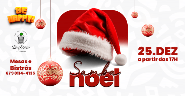 Imagem do evento Samba Noel | Be Happy