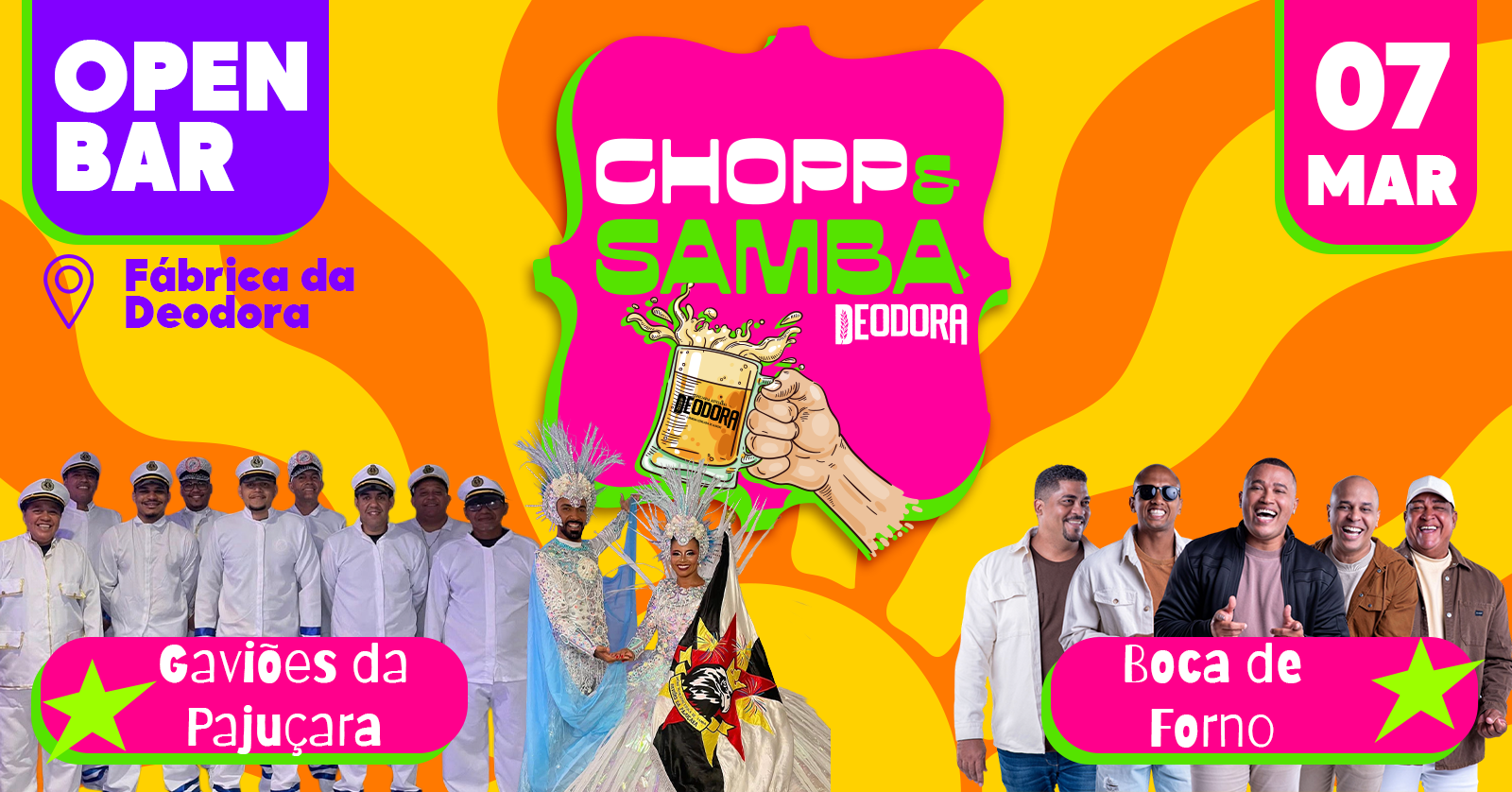 Ressaca do Chopp&Samba - Maceió, AL