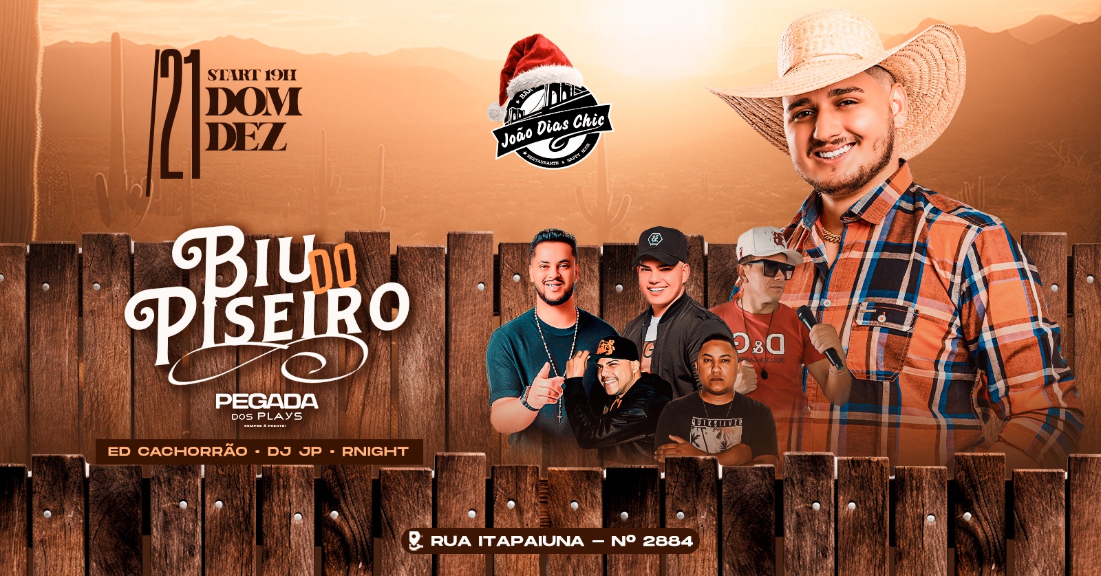 Show Biu do Piseiro em São Paulo