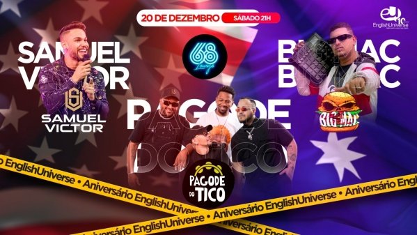 Imagem do evento ENGLISH UNIVERSE 10 ANOS