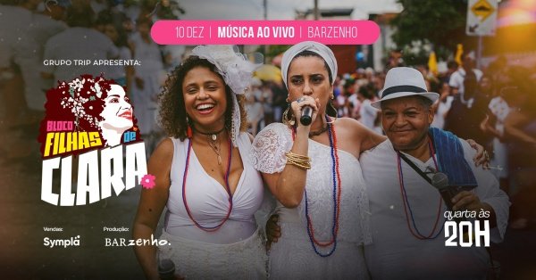 Imagem do evento Ensaio aberto Bloco Filhas de Clara com Aline Calixto