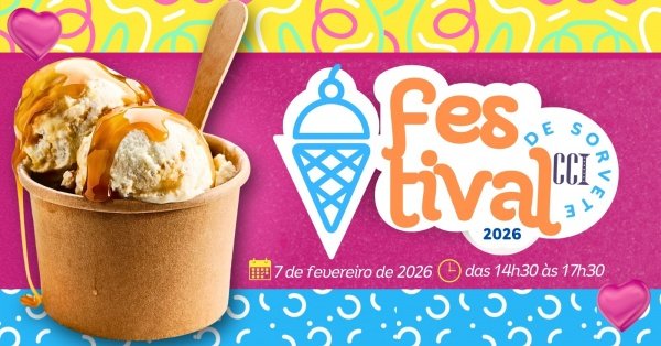 Imagem do evento Festival de Sorvete  - 29º aniversário do CCI