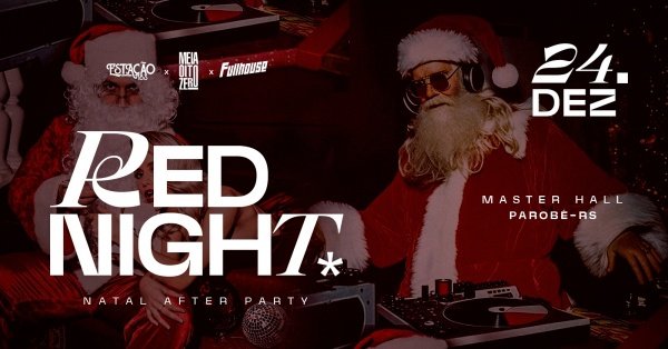 Imagem do evento · RED NIGHT · NATAL AFTER PARTY
