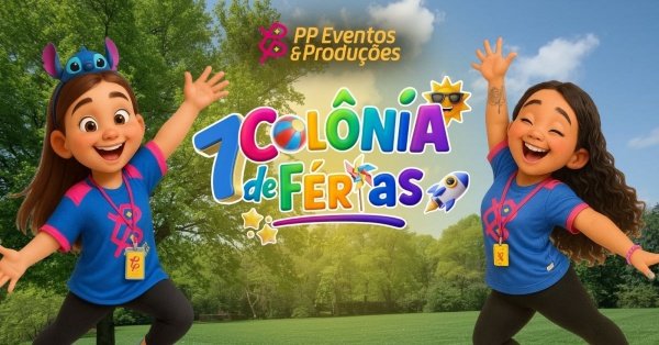 Imagem do evento 7ª COLÔNIA DE FÉRIAS - Diversão sem fim!