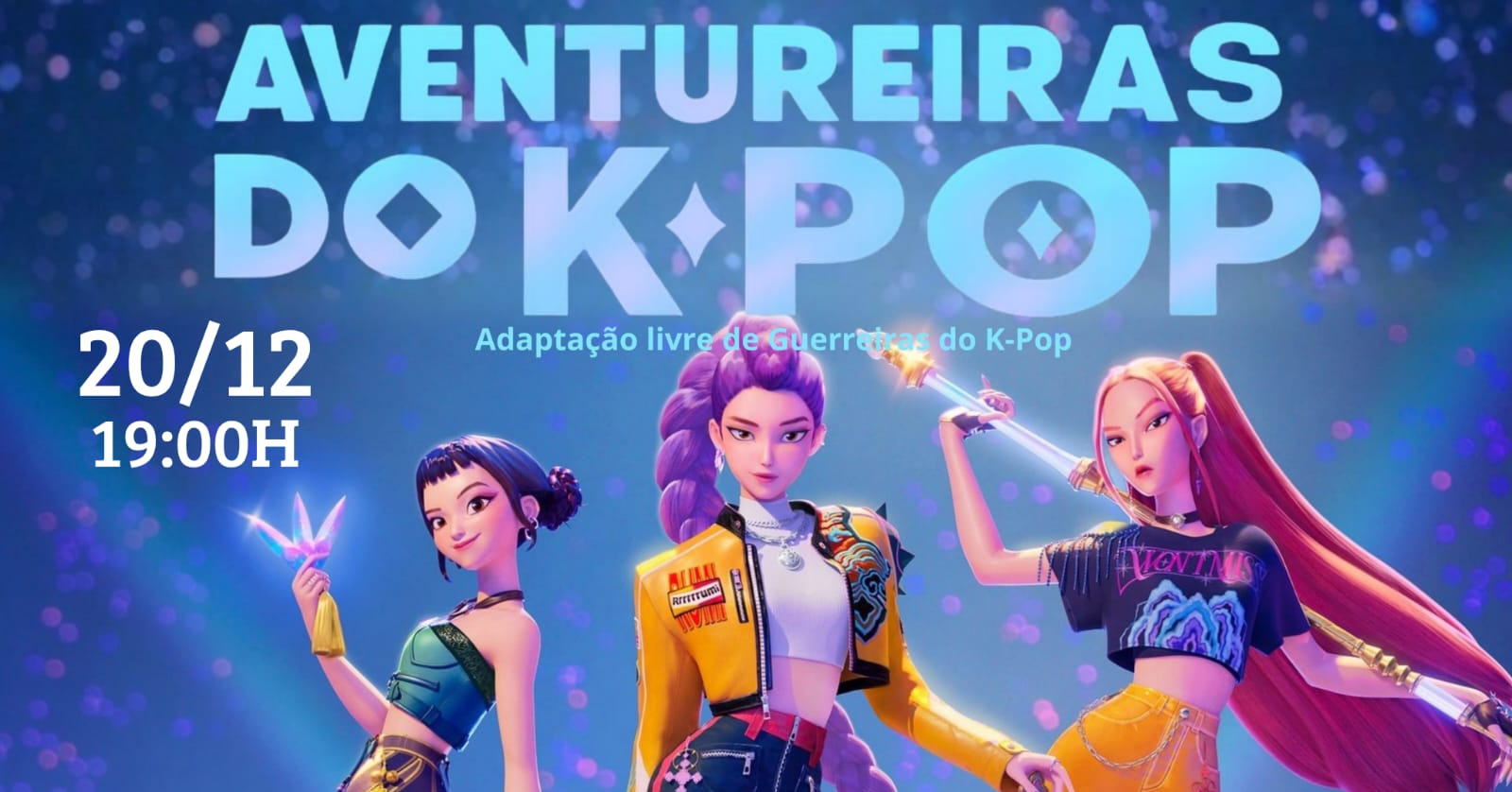 CAÇADORAS CONTRA O MAL - O Retorno das Guerreiras do K-pop! em Rio