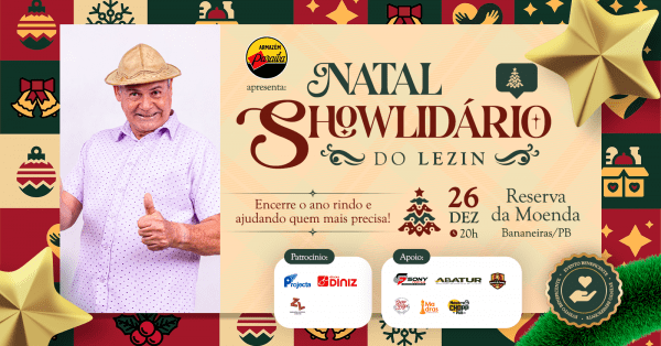 Imagem do evento Natal Showlidário do Zé Lezin
