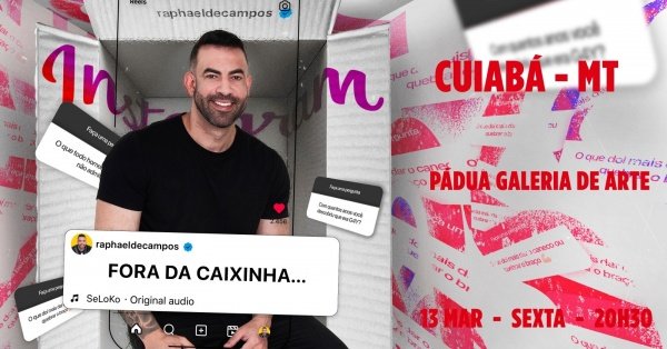 Imagem do evento Raphael de Campos em Fora Da Caixinha -  Cuiabá