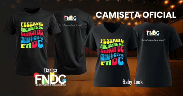 Imagem do evento Camisetas Oficiais FNDC