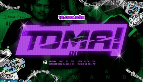 Imagem do evento TOMA! :: POP & FUNK :: 13.12 @CUCKO