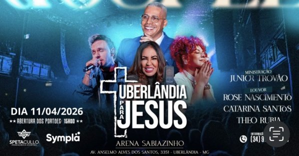 Imagem do evento UBERLÂNDIA PARA JESUS