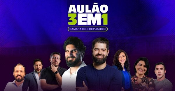 Imagem do evento DOM | Aulão 3 em 1 - Câmara dos Deputados