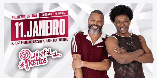 Imagem do evento QUINTAL DOS PRETTOS SP