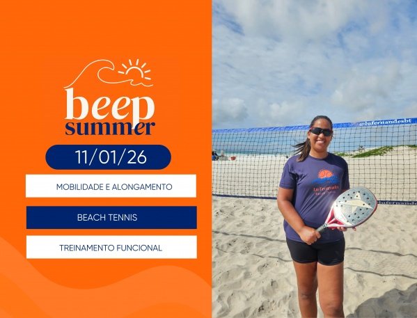 Imagem do evento 11/01 Beepsummer - Beach Tennis