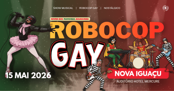 Imagem do evento ROBOCOP GAY - Cover dos Mamonas Assassinas (MACAÉ)