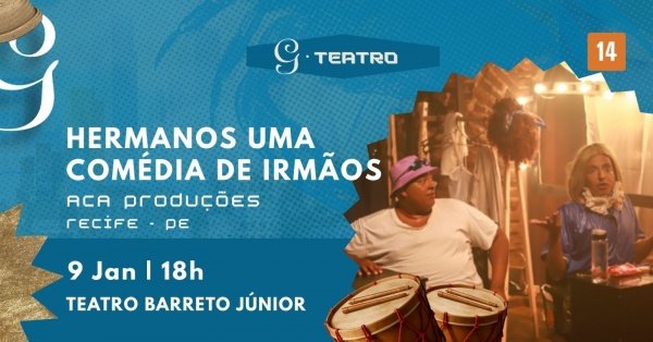 Imagem do evento HERMANOS UMA COMÉDIA DE IRMÃOS
