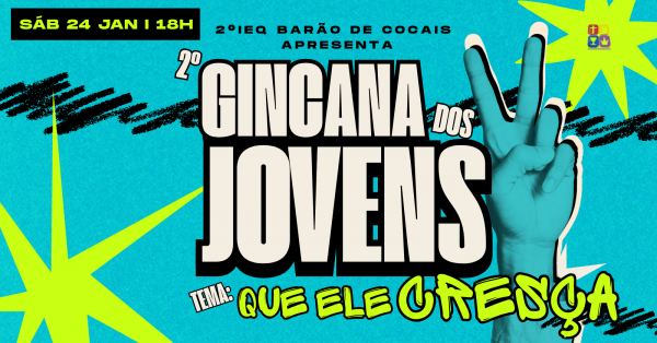Imagem do evento 2º Gincana dos Jovens - Que Ele Cresça