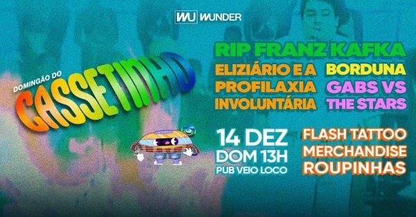 Imagem do evento DOMINGÃO DO CASSETINHO