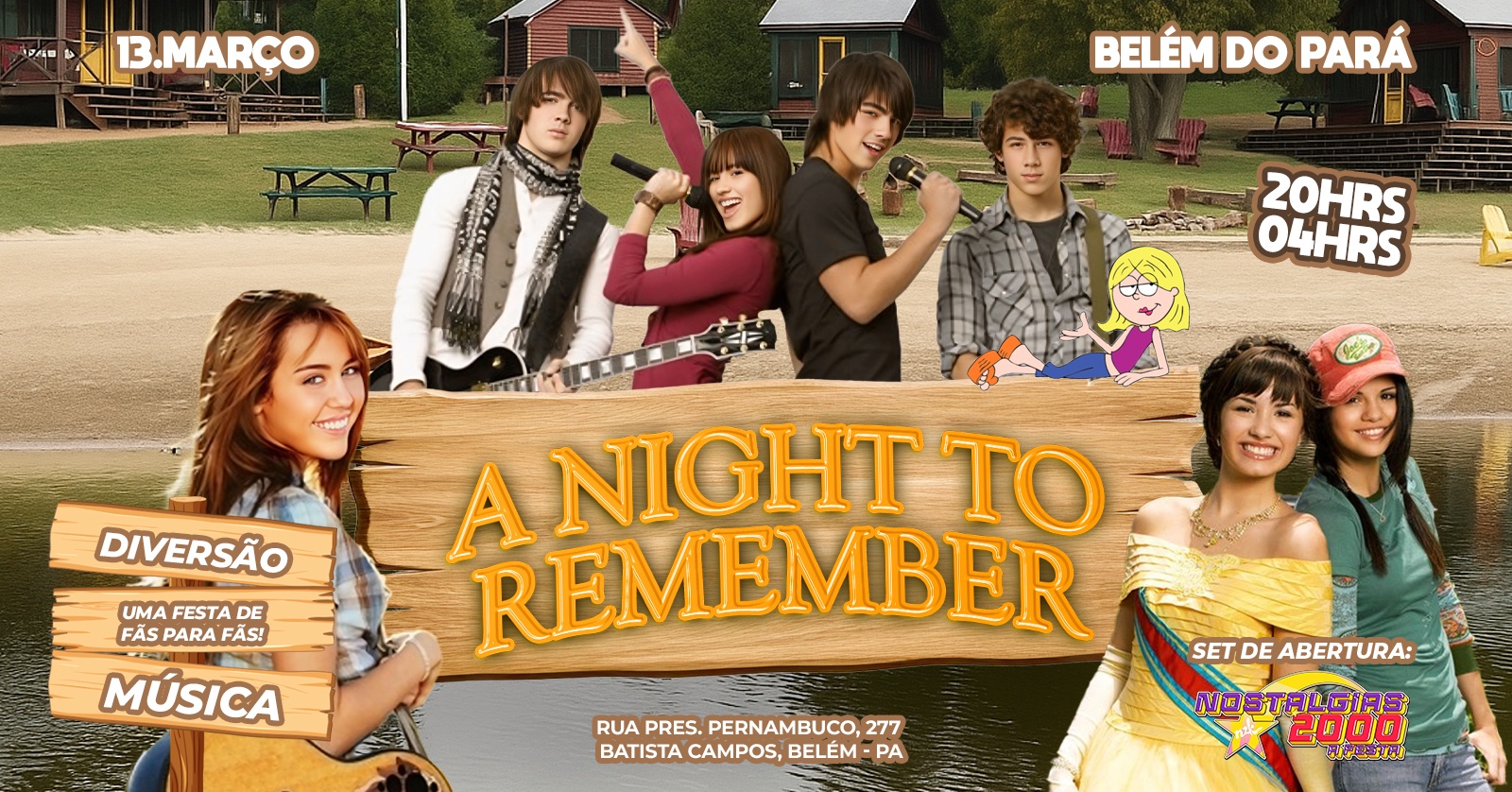 ESTREIA: A Night To Remember - Edição BELÉM -  R. Pres. Pernambuco, 277 (Studio Pub) - Belém, PA