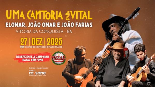 Imagem do evento ''Uma Cantoria para Vital'' - A Celebração da Obra de Vital Farias - Vitória da Conquista