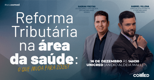 Imagem do evento Reforma Tributária na Área da Saúde