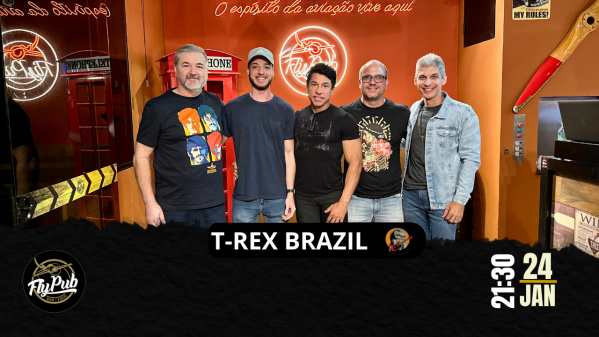 Imagem do evento Fly Pub | T.Rex Brazil