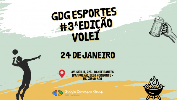 Imagem do evento GDG BH - Vôlei #3