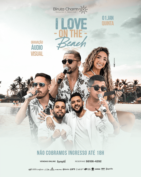Imagem do evento ILOVE ON THE BEACH